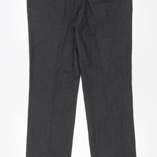 John Miller Mens Grey Slim Fit Dress Pants Trousers 86 cm L