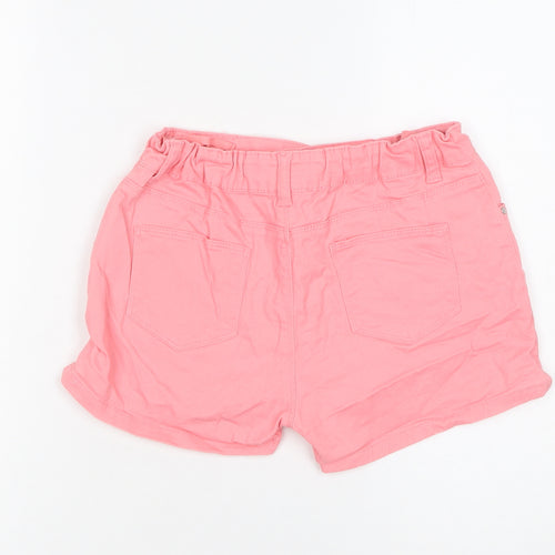 Denim Co Girls Pink Cotton Stretch Chino Shorts 12-13 Years 158cm