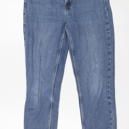 Vero Moda Womens Blue High Rise Skinny Denim Jeans Size 10
