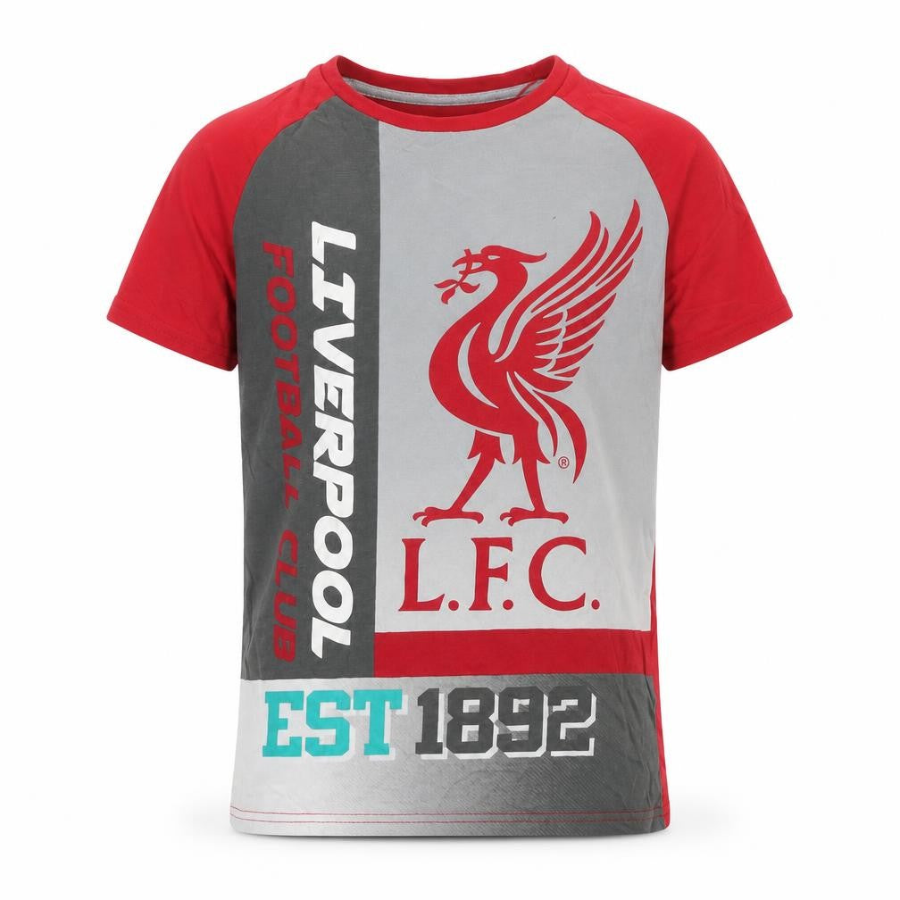 St. Bernard Boys Red Liverpool FC Graphic Cotton T-Shirt 10-11 Years