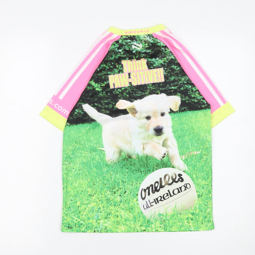 O'Neills Girls Multicoloured Dog Print Koolite Sports T-Shirt 9-10 Years