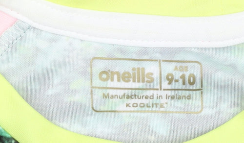 O'Neills Girls Multicoloured Dog Print Koolite Sports T-Shirt 9-10 Years