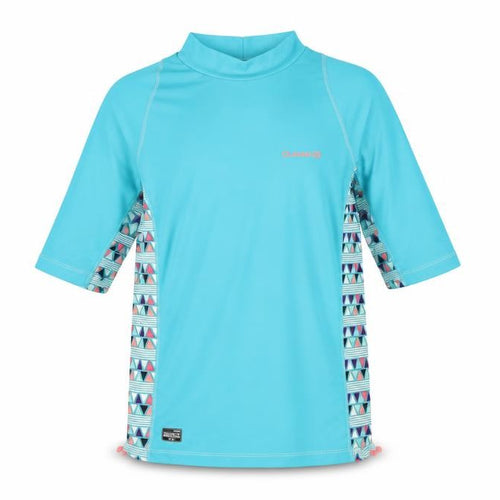 Olaian Girls Blue UV Protection Rash Guard T-Shirt 14 Years Summer Top