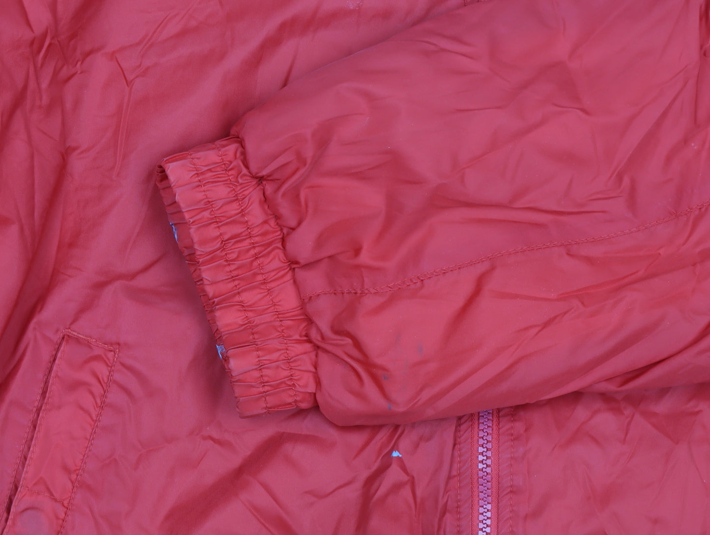 Colorado Textile Mens Red XL Hooded Windbreaker Jacket