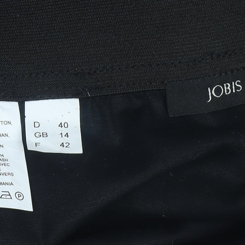 Jobis Women Blue Cotton Stretch Pencil Skirt Size 14