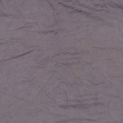 Marks and Spencer Men’s Purple Cotton Blend Polo Shirt Size L