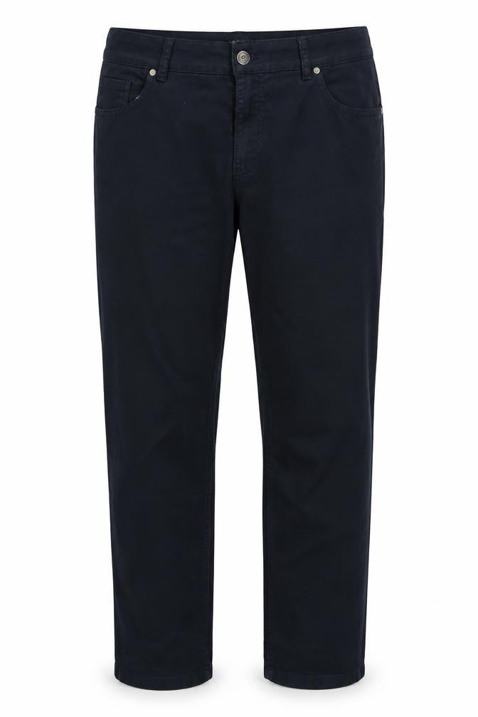 Front view of No2moro Women's Blue, size 4, Straight Leg Stretch Jeans