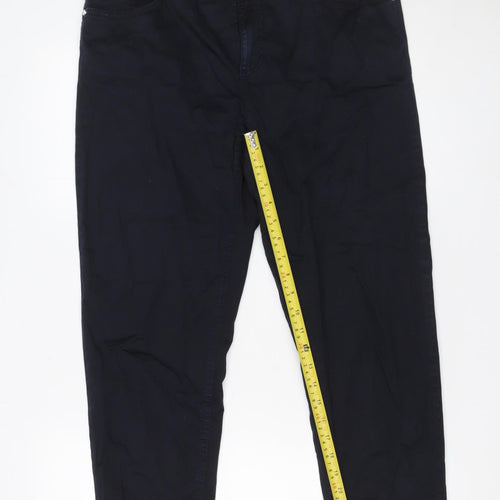 No2moro Women's Blue Size 4 Straight Leg Stretch Jeans