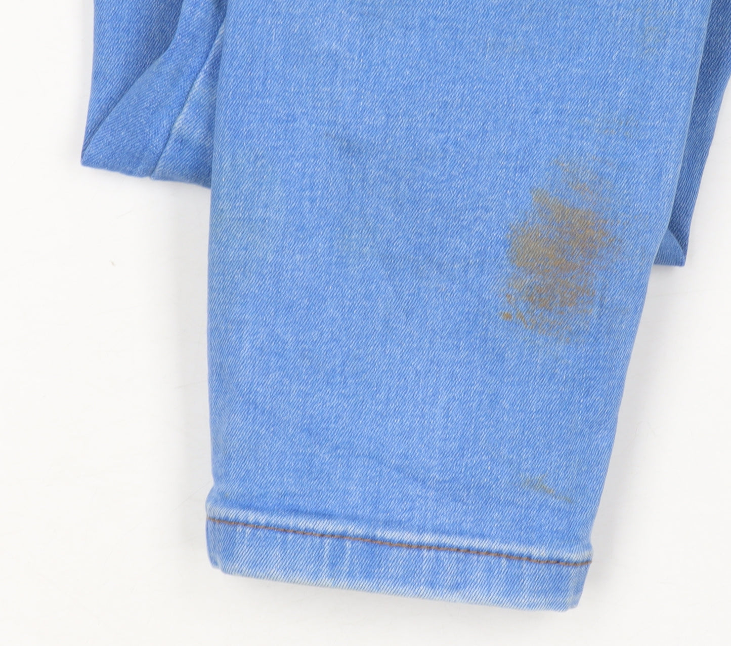 Dorothy Perkins Women Blue Distressed Skinny Jeans Size 12