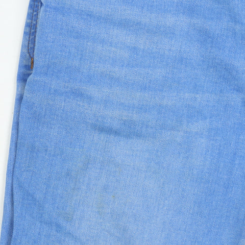 Dorothy Perkins Women Blue Distressed Skinny Jeans Size 12