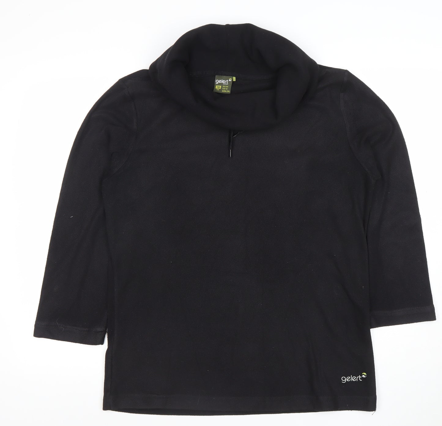 Gelert Women’s Black Size 16 Fleece Pullover Sweatshirt