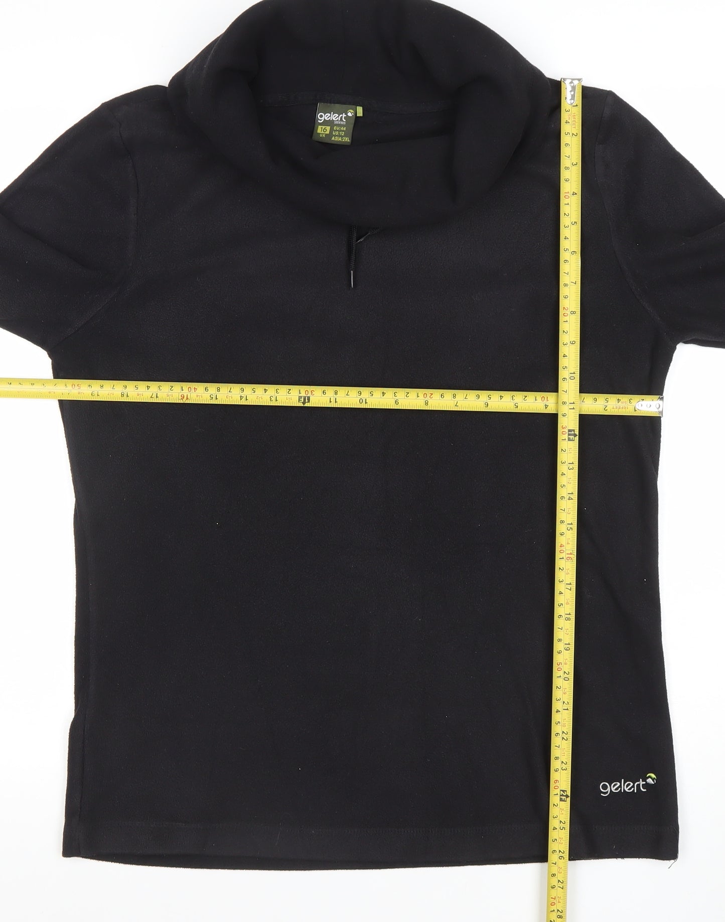Gelert Women’s Black Size 16 Fleece Pullover Sweatshirt