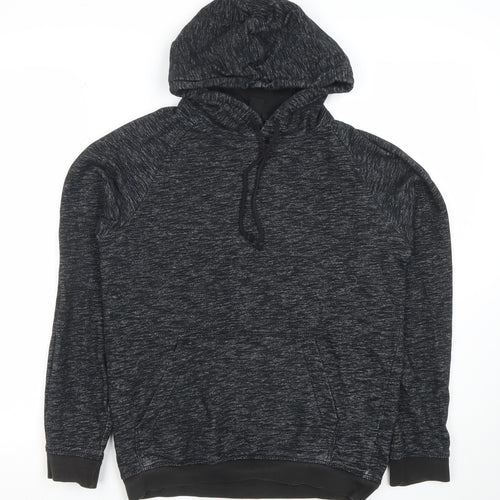 H&M Women’s Black XS Pullover Hoodie Basic Long Sleeve Casual