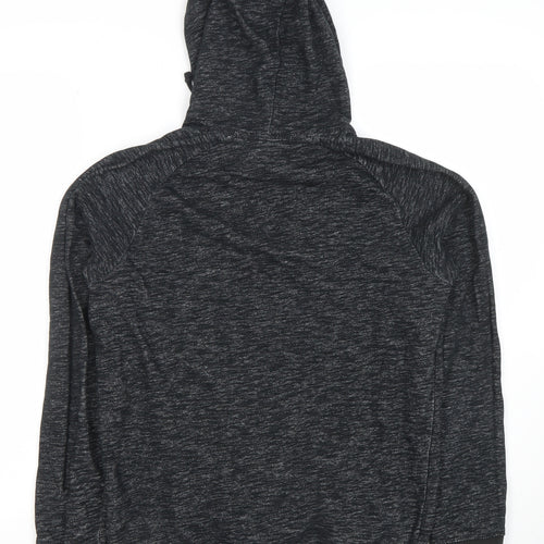 H&M Women’s Black XS Pullover Hoodie Basic Long Sleeve Casual