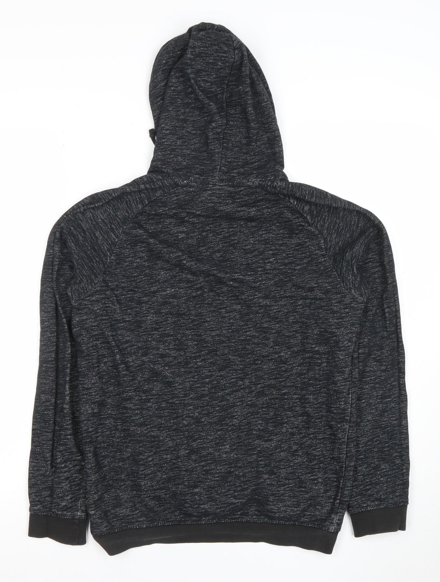 H&M Women’s Black XS Pullover Hoodie Basic Long Sleeve Casual
