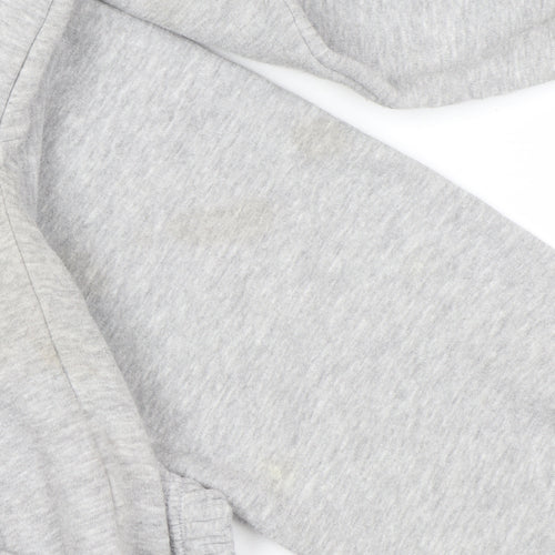 PrettyLittleThing Women Grey 1/2 Zip Pullover Sweatshirt Size S