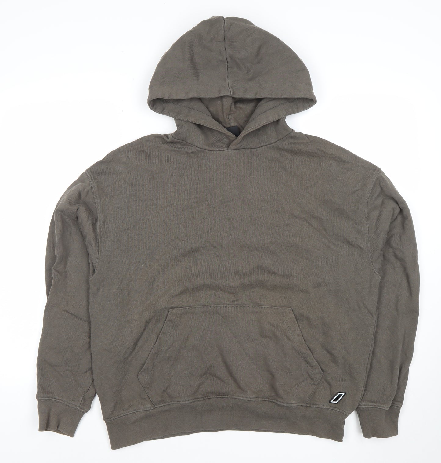 Zara Athleticz Men's Brown Pullover Hoodie Size L Regular Fit