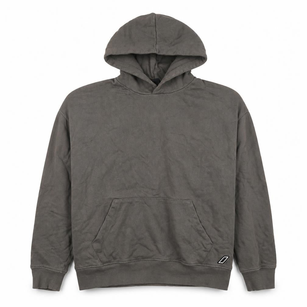 Front view of Zara Athleticz Men's Brown Pullover Hoodie, size L, Regular Fit