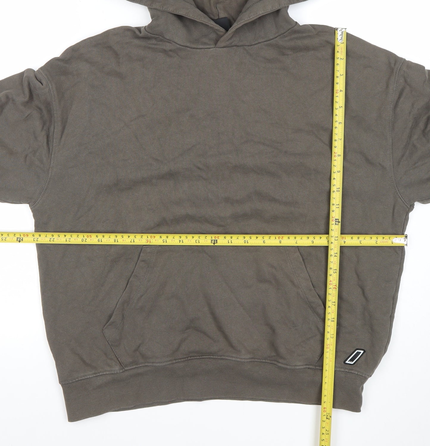 Zara Athleticz Men's Brown Pullover Hoodie Size L Regular Fit