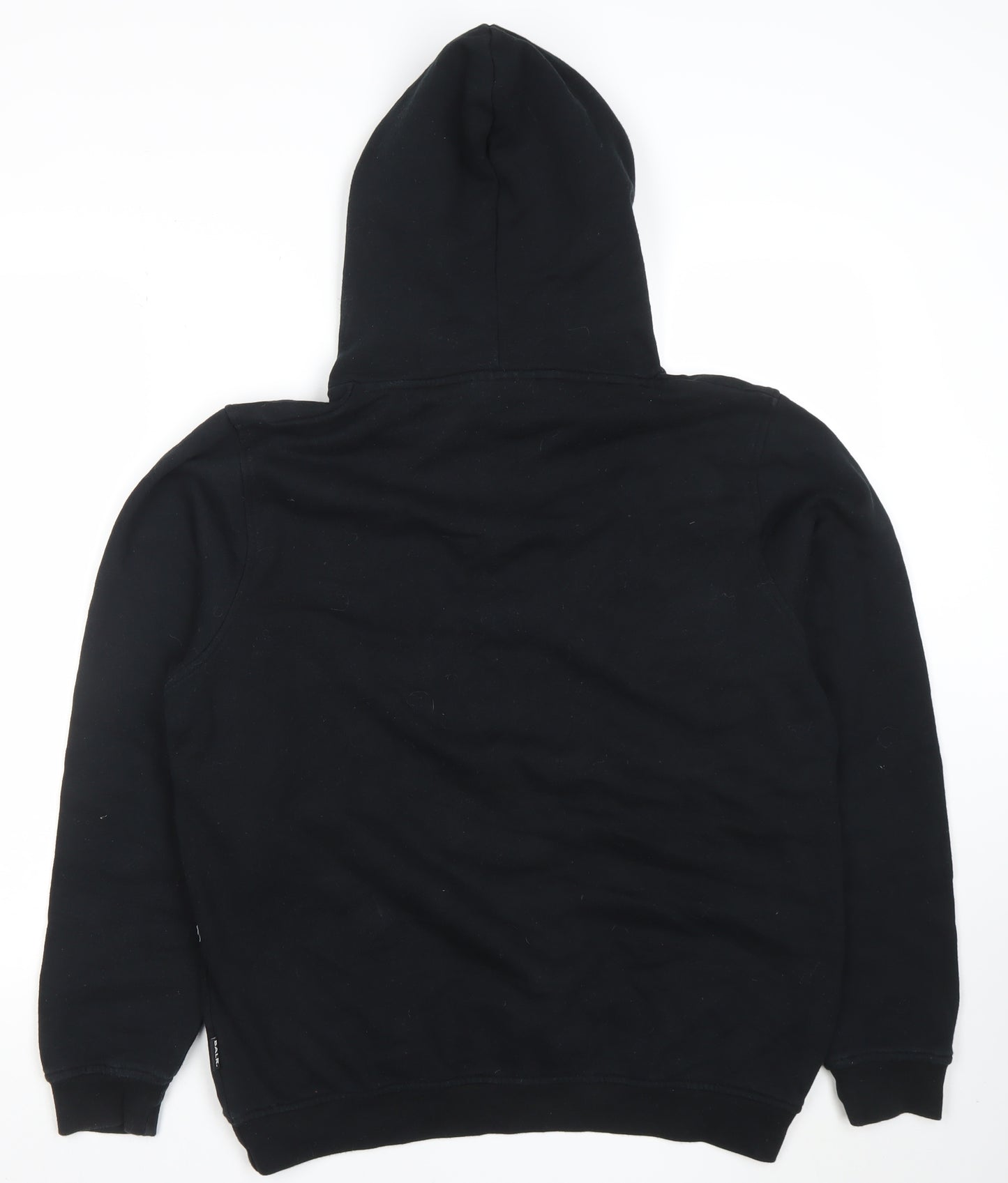 BALR Women Black Medium Pullover Hoodie 80% Cotton 20% Polyester