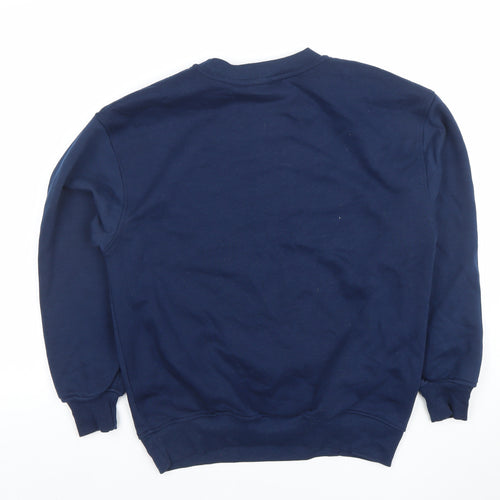 Dunnes Women Navy Munich Graphic Crew Neck Sweatshirt XS
