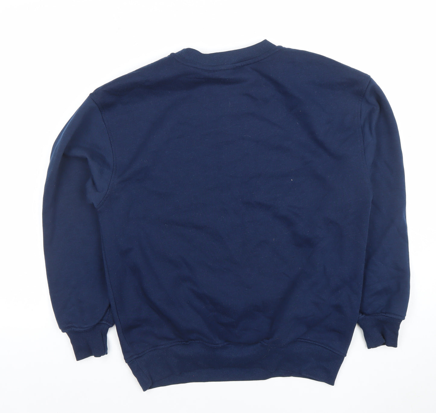 Dunnes Women Navy Munich Graphic Crew Neck Sweatshirt XS