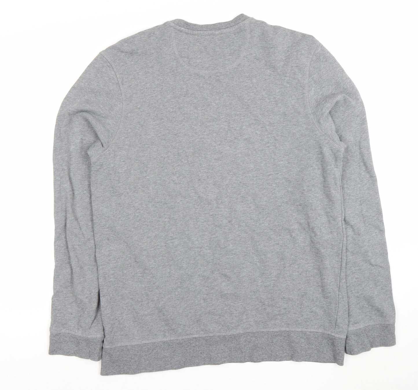 Marks and Spencer Men's Grey Medium Crew Neck Sweatshirt