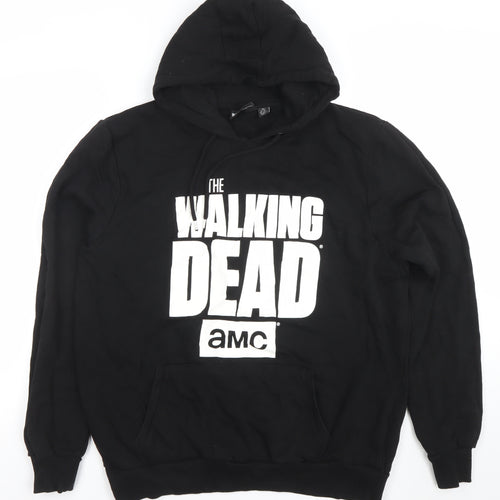The Walking Dead AMC Men's Black Pullover Hoodie 2XL Fleece Graphic Print