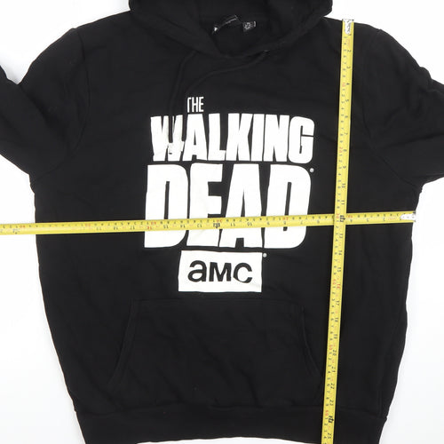 The Walking Dead AMC Men's Black Pullover Hoodie 2XL Fleece Graphic Print
