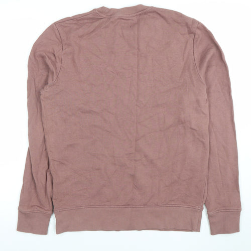 River Island Men's Brown Sweatshirt S Crew Neck Pullover