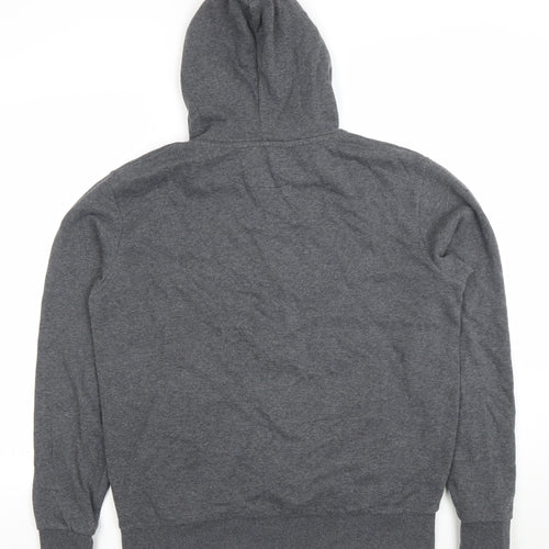 Dunnes Stores Men’s Grey Full Zip Hoodie Medium Regular Fit