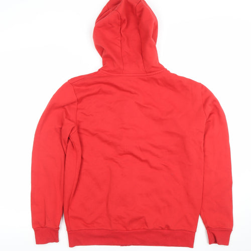 Dunnes Stores Teens Red Full Zip Hoodie Long Sleeve 11-12yrs