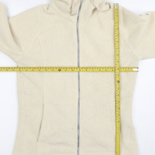 Regatta Great Outdoors Women's Beige Fleece Jacket Size 12 Full Zip Warm Casual