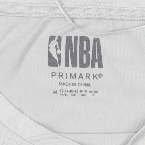 Primark NBA Los Angeles Lakers Grey T-Shirt Nightshirt Womens M 12-14