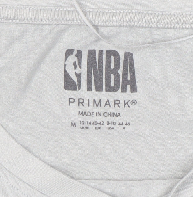 Primark NBA Los Angeles Lakers Grey T-Shirt Nightshirt Womens M 12-14