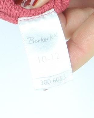 Betiix Women’s Pink Knit Short Sleeve Acrylic Top Size 10-12