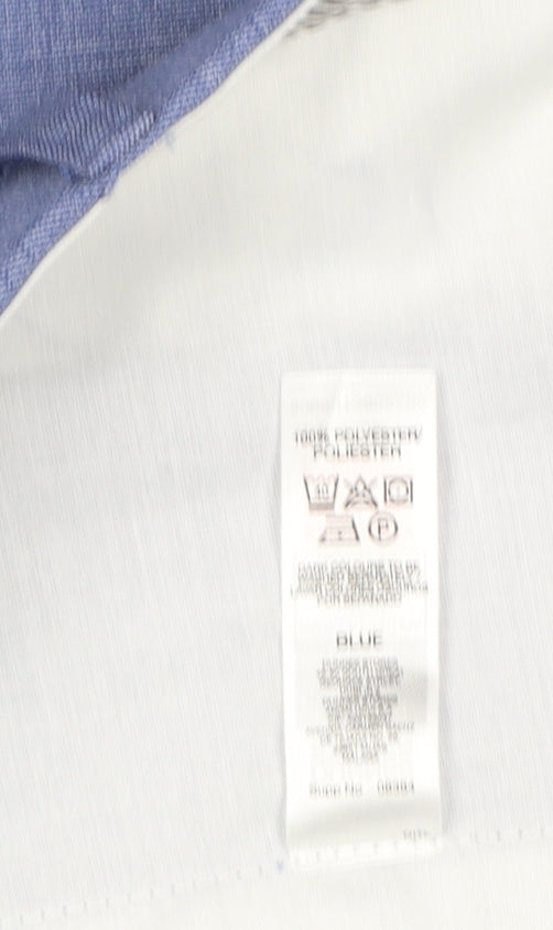 Dunnes Stores Men's Blue 40W 29L Polyester Dress Trousers Classic Fit