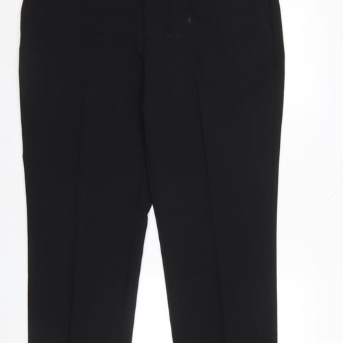 F&F Black Tailoring Mens 40/29 Dress Pants Polyester Classic Fit
