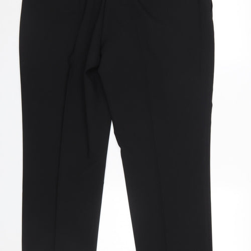 F&F Black Tailoring Mens 40/29 Dress Pants Polyester Classic Fit