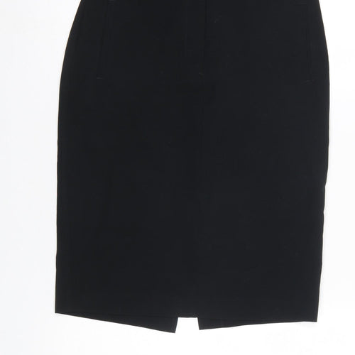 Marks and Spencer Women’s Black Size 8 Pencil Work Skirt