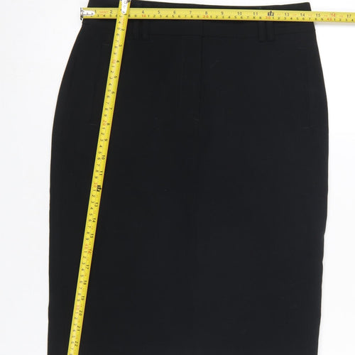 Marks and Spencer Women’s Black Size 8 Pencil Work Skirt