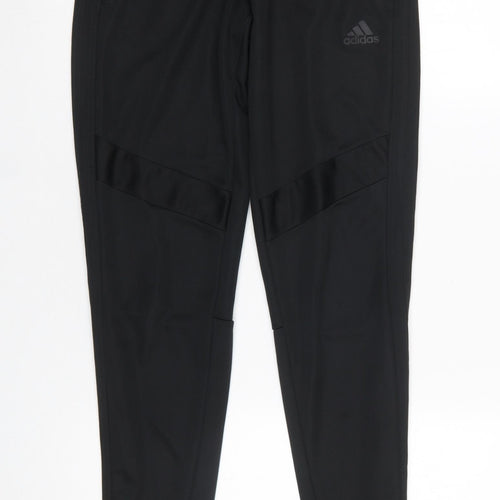 Adidas Women's Black Slim Fit Track Pants S Quick Dry Breathable