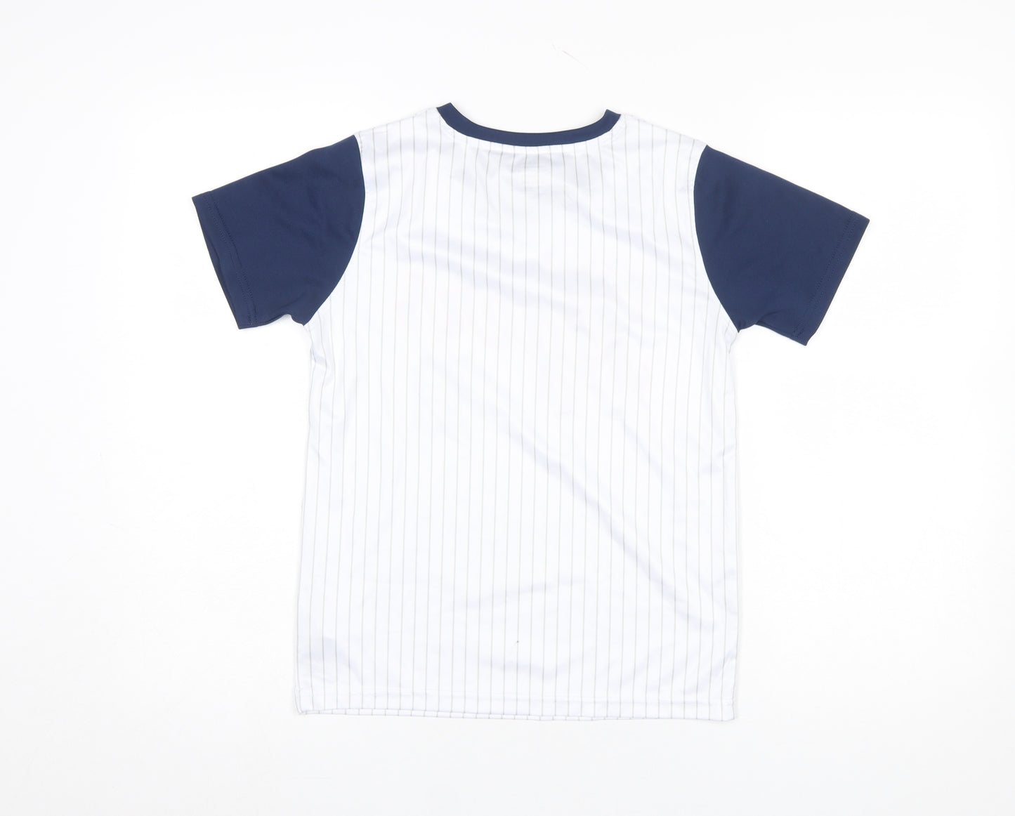Team Athletics Boys White Detroit Tigers 8 Years Baseball Jersey T-Shirt