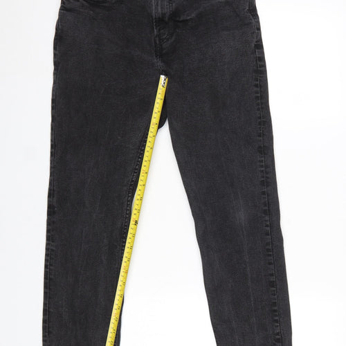 H&M Men's Black Slim Fit Jeans 31x30 Denim Mid Rise