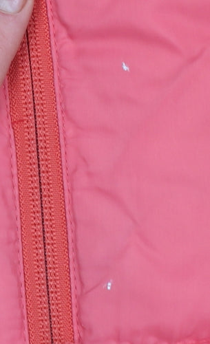 Roxy Women’s Pink Hooded Puffer Jacket M Winter Coat