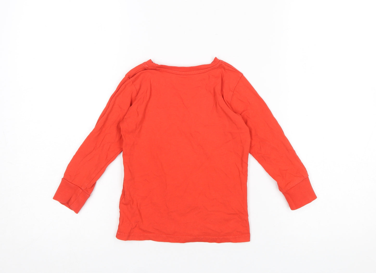 Dunnes Stores Boys Red Marvel Spider-Man Long Sleeve T-Shirt 2-3 Years
