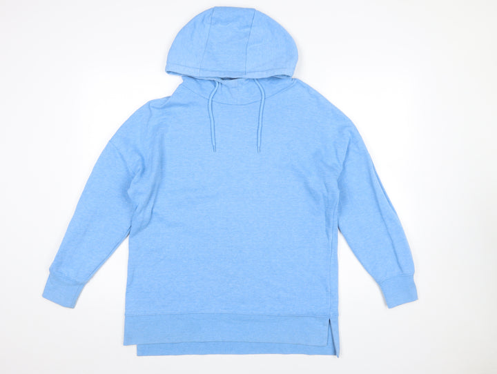 Dunnes Women’s Light Blue Pullover Hoodie XS Relaxed Fit