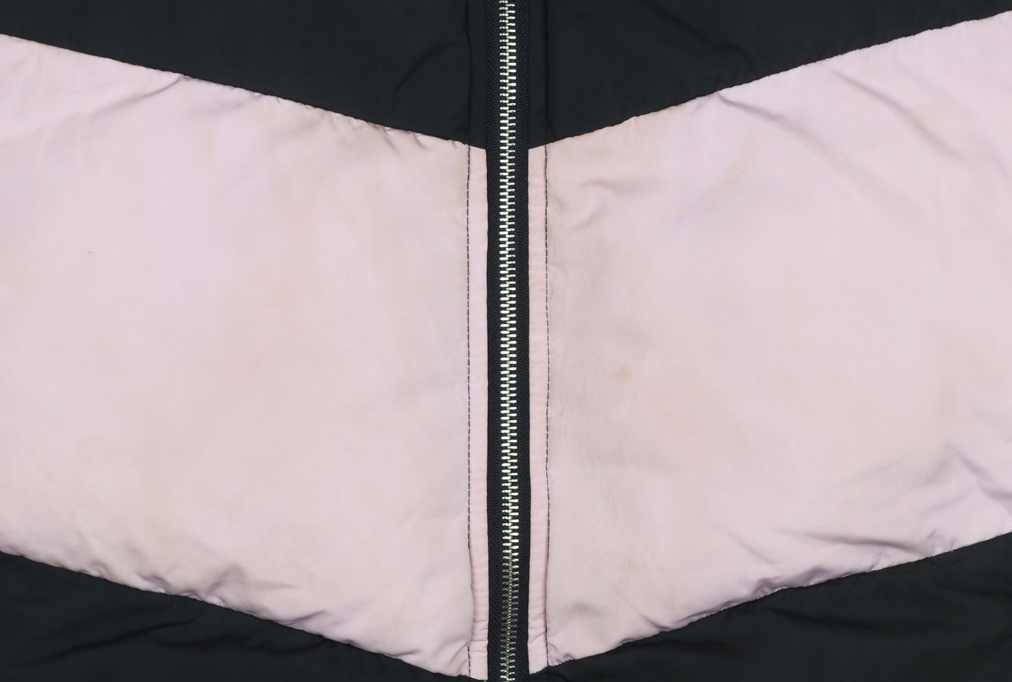 Nobody's Child Women's Black Pink Puffer Jacket Size 14 Winter Coat