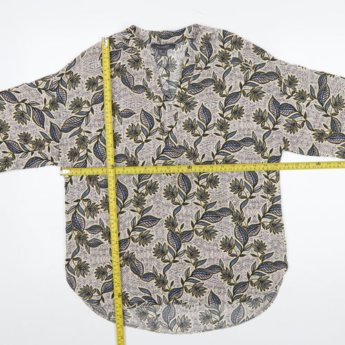 Primark Women's Multicoloured Floral Tunic Blouse Size 12