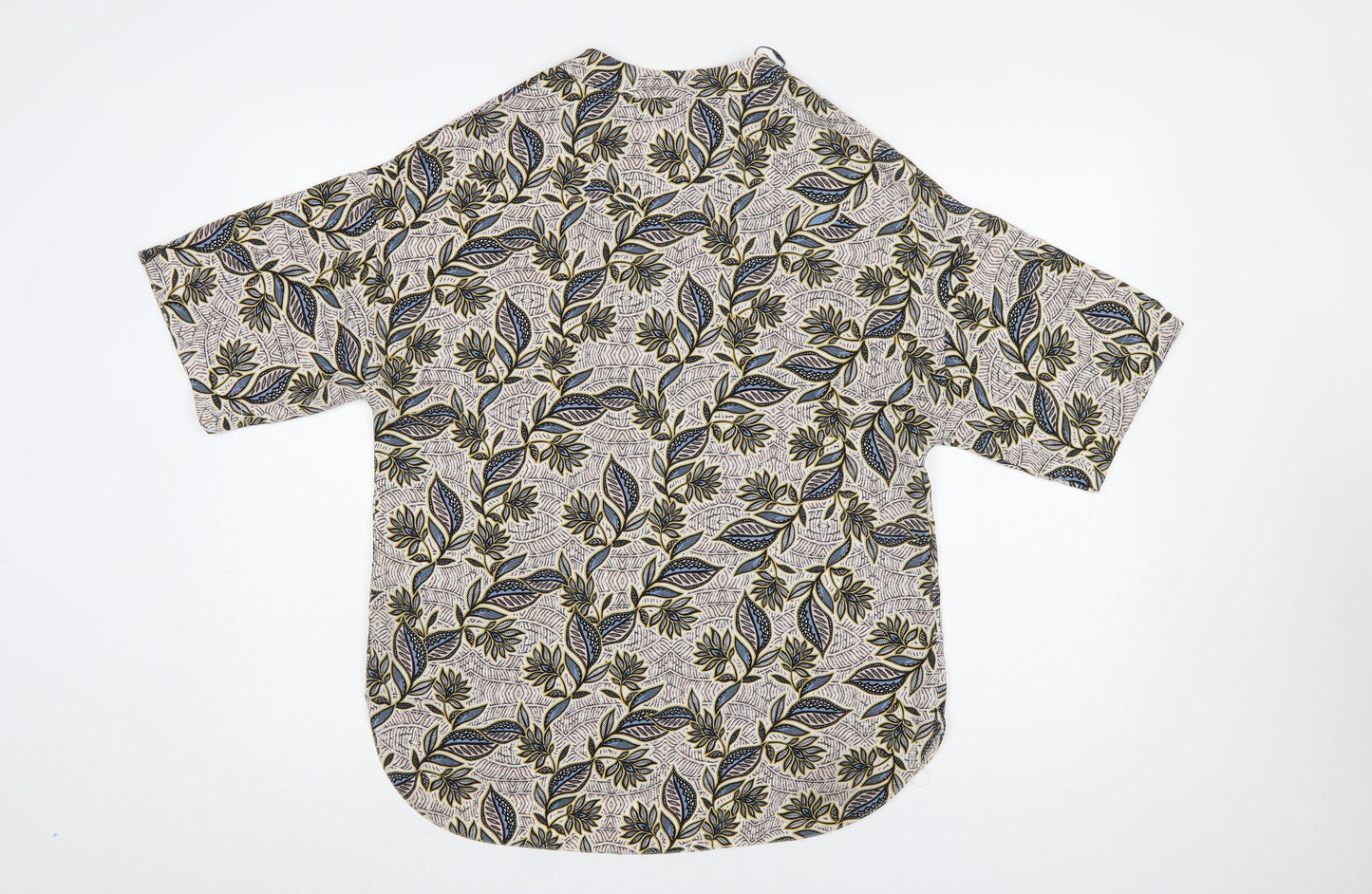 Primark Women's Multicoloured Floral Tunic Blouse Size 12